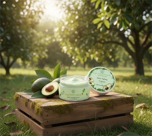 Anti-ageing Cream with Avocado Oil-Handmade