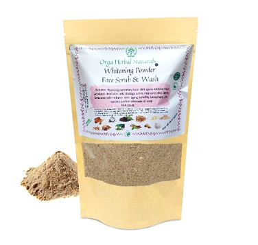 Organic Whitening Face Wash Powder