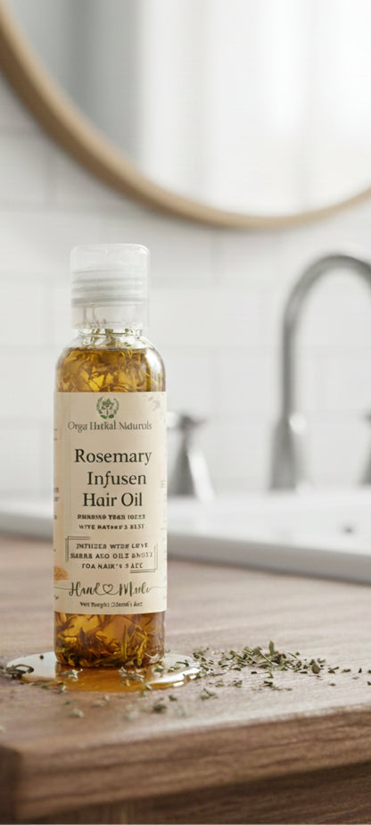 Rosemary Hair Oil - Infused